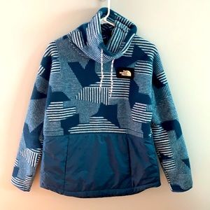 North Face blue pullover, women’s S